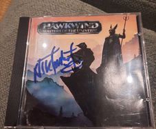 HAWKWIND: Masters of the Universe CD (Autographed by Nik Turner)