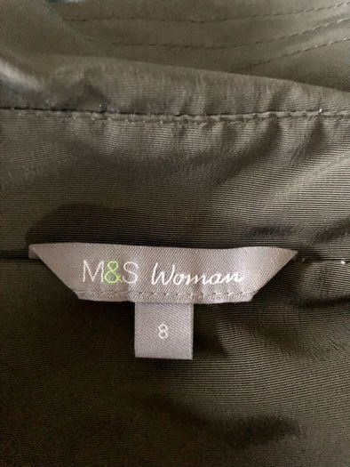 M&S green coat