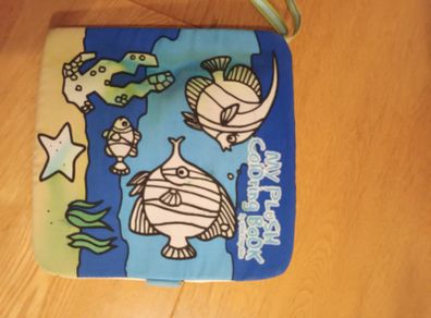 Soft Plush Washable Colouring book