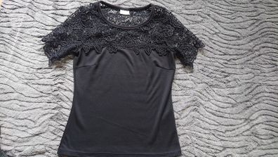 Black Vila Clothing Top . Size 10