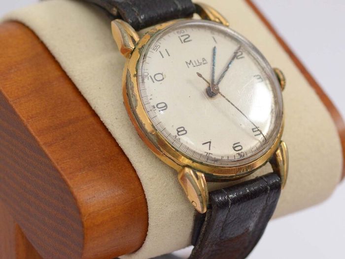 Vintage Mila Gents Gold Watch