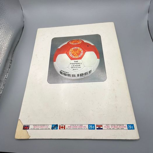Vintage Panini Football 80 Football Sticker Album 1980