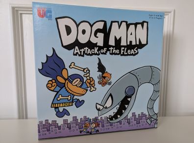 Dog Man Attack of the Fleas boardgame