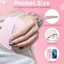 Gel Nail Polish Kit Starter with U V Lamp Portable LED Dryer Lamp, 6 Colors Soak Off Pastel Pink Gel Nail Polish Set/Gel Top & Base Coat/Essential Manicure Tools Nail Art Kit Image 4