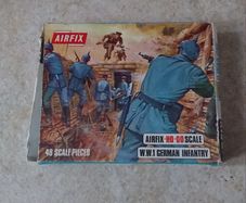 Airfix : WW1 German Infantry : 1960s - 80s Soldiers - 00 Scale