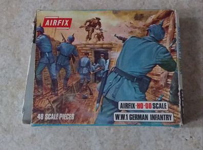 Airfix : WW1 German Infantry : 1960s - 80s Soldiers - 00 Scale