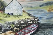 screebe   Connemara watercolour