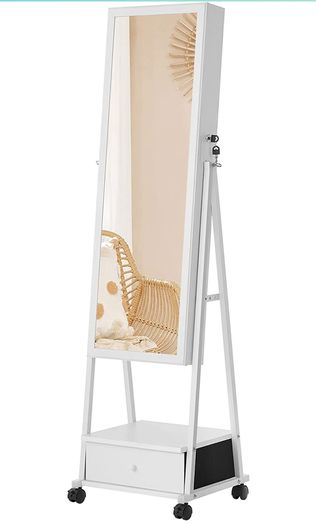 Jewellery Cabinet Full Body Mirror Cabinet - Free Delivery Nationwide