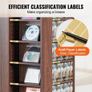 Media Storage Cabinet, Rotating Media Tower, Holds up to 1040 CDs, Protects & Organizes Music, Movie, Video Games or Memorabilia Image 2