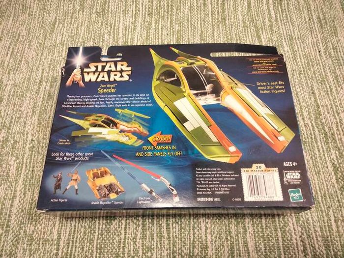Star Wars Zam Wesell speeder