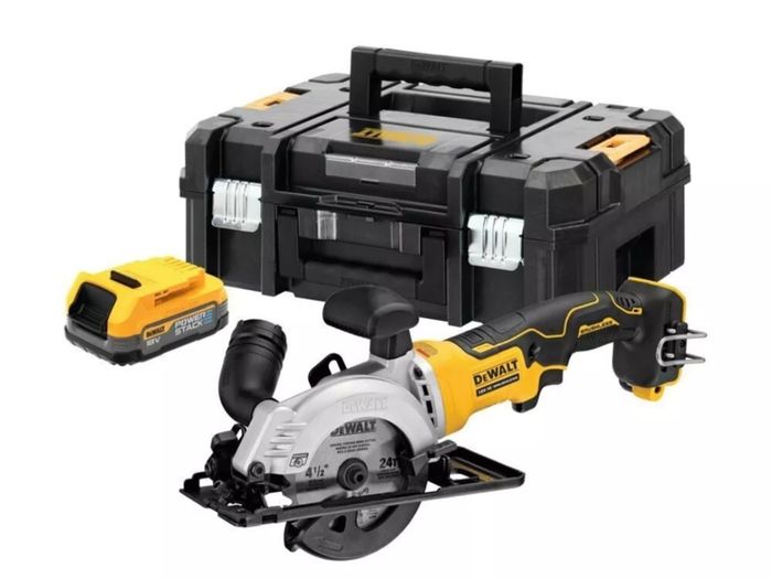 DeWALT 18V XR Cordless Brushless Triple Source Inflator Air Pump Compressor. DeWALT 18V XR Cordless Brushless Impact Wrench 1/2 Inch Drive. DeWalt 18V XR Cordless Brushless Compact Circular Saw.