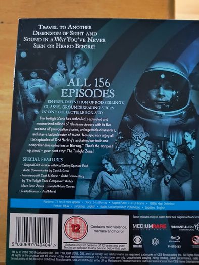 Twillight Zone Box set 60s
