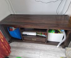 solid oak unit