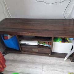 solid oak unit