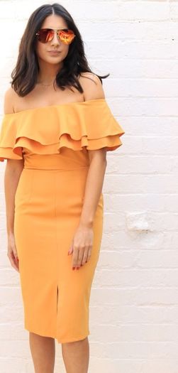 Off the shoulder dress size 8