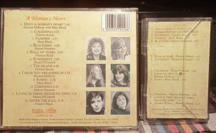 A Woman's Heart Cd And Cassette Tape.