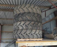 Tyres off ford 7610's