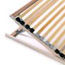 Slatted Bed Bases 2 pcs with 28 Slats 7 Zones 70X200 cm Image 6
