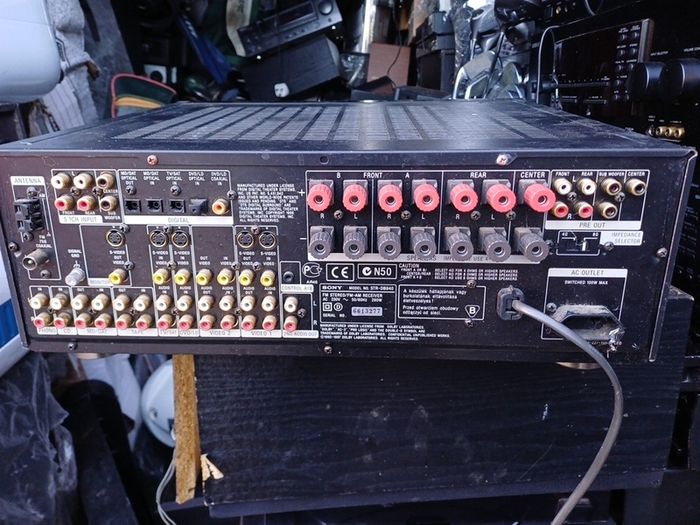 Sony amplifier, receiver
