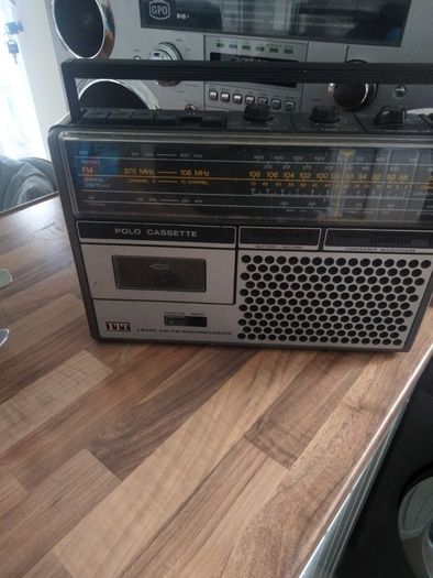 vintage POLO radio cassette,1970