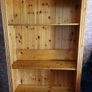 Large solid pine bookcase Image 2