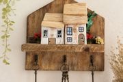 handcrafted wooden key holder!
