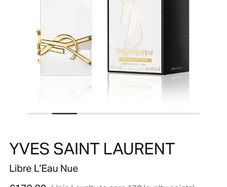 YSL Libre L'eau Nue  90ml parfum for her