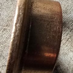 Pair (2) Oilite Flange Bushing Bronze New 7/8 ID x 1-1/8 x 5/8 Brass Bearing Bushing Shim