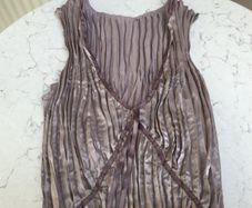 Cool Japanese Style Pleats Designer Top Size 12