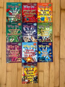 Oxford Book Bag 10 x Why Do Collection Books