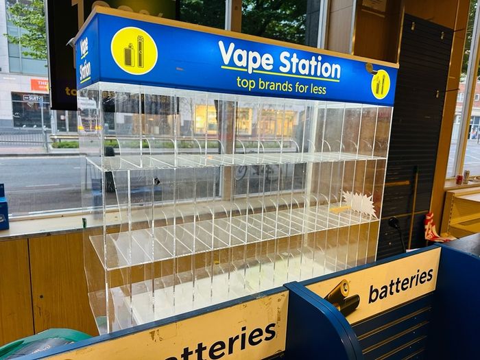 Shop Vape Display Stands - With Lights Inside