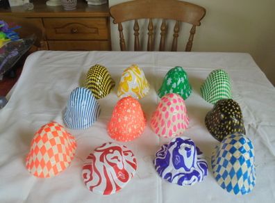 Plastic Party Hats x 12 for Sale