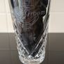 Pair of Galway Crystal Bride & Groom Champagne Flutes. Image 3