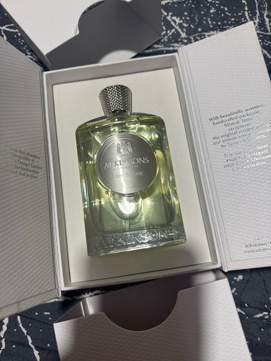 Atkinsons Mint and Tonic Eau de Parfum 100ml new