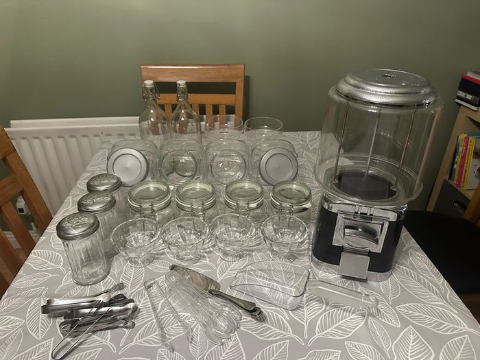 Sweet Jars & Sweet Dispenser