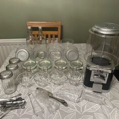 Sweet Jars & Sweet Dispenser