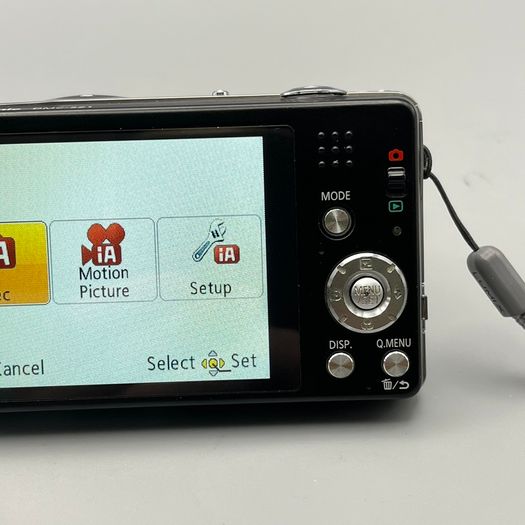 Panasonic Lumix DMC-SZ1 16.1MP Digital Camera Black Tested - Full Kit