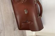 Leather case Bag Brown Leather Document Case vintage Original