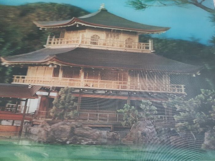 large musical photo alumb Japanese wooden