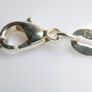 Vintage 925 Sterling Silver Moon and Star Pendant Necklace length 16" - 1,7g Image 7