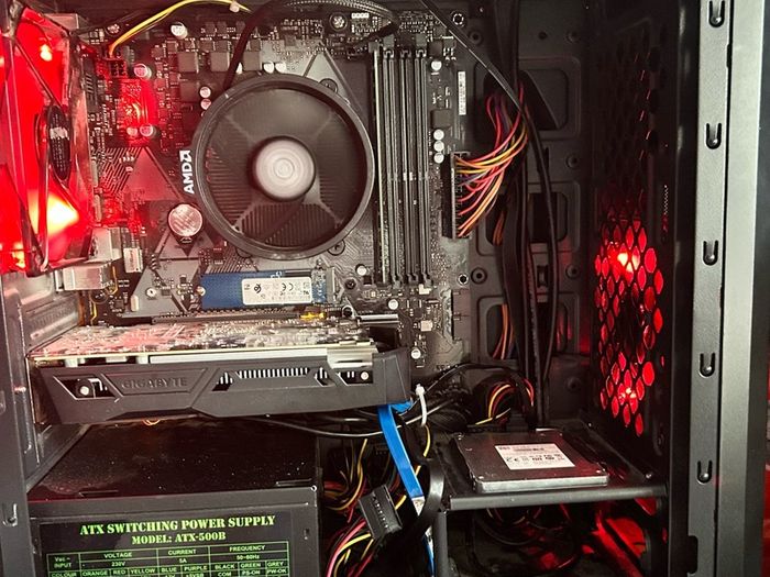 Asus Gaming PC GTX 1050 Ti OC 4GB with keyboard and mouse