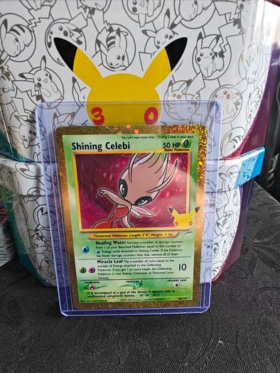 Shining Celebi Pokemon 30th Anniversary 106/105