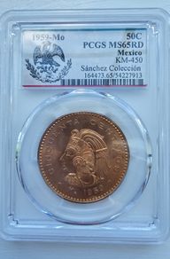 1959 MO Mexico 50 Centavos PCGS Sanchez Collection