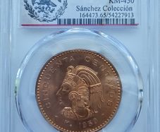 1959 MO Mexico 50 Centavos PCGS Sanchez Collection
