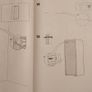 Kitchen Wall Cabinet white with 4 shelves and 1 glass door Image 8