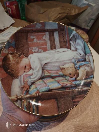 8 Collection Of Danbury Mint Fine Porcelain Plates