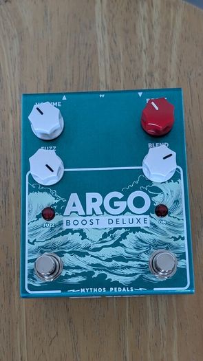 Mythos Argo Boost Deluxe Fuzz/Boost Pedal (That Pedal Show Edition)