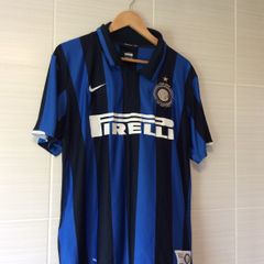 Inter Milan Jersey.  Official Nike Mens Home Jersey Season 2007-2008. Original From The Time. Not A Modern Remake.