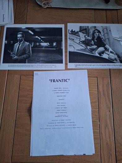 Frantic Press Kit Harrison Ford