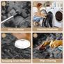 Rugs Living Room - 160x230cm Large Rug for Living Room Machine Washable Rug Anti Slip Carpet - Fluffy Rugs Suit for Bedroom Dorm Nursery Kids Room Office Lounge Image 7